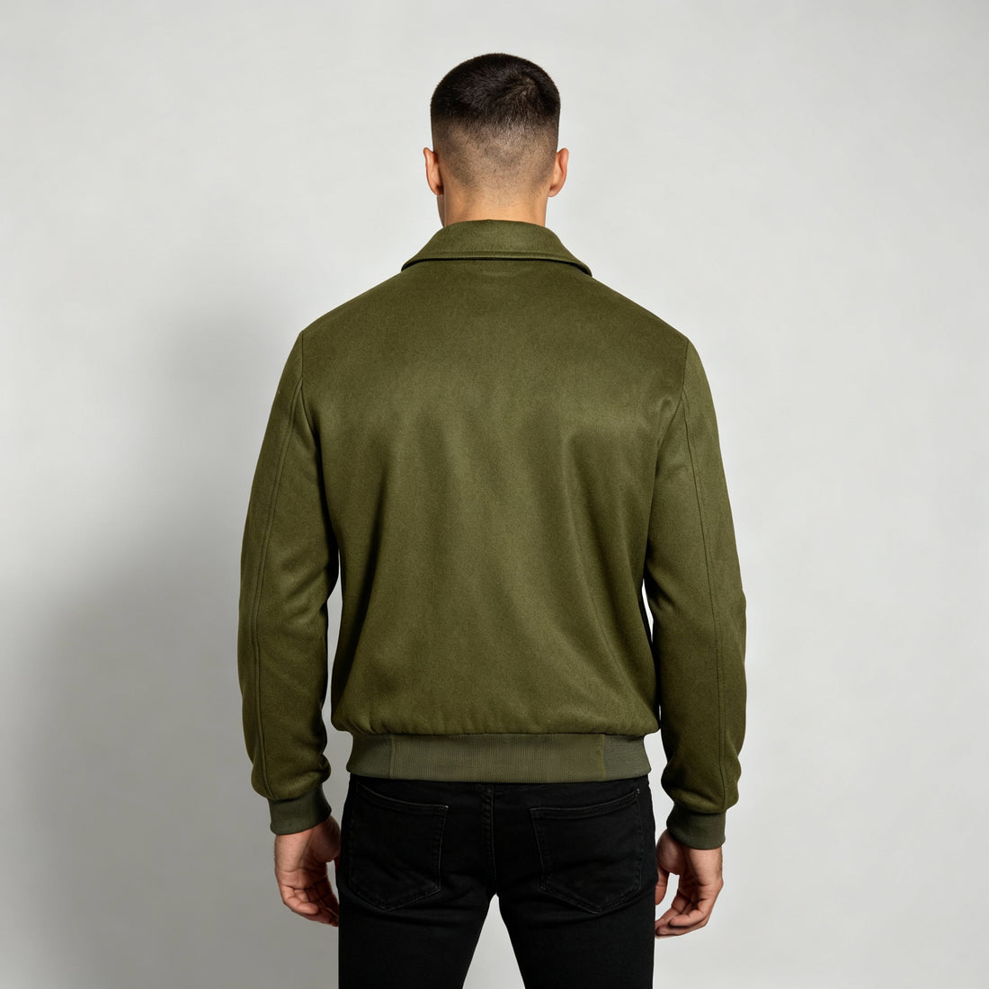 Мъжко велурено яке 'Olive Drifter'