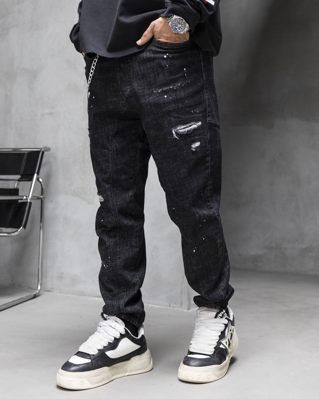 Мъжки дънки 'Charcoal Edge'