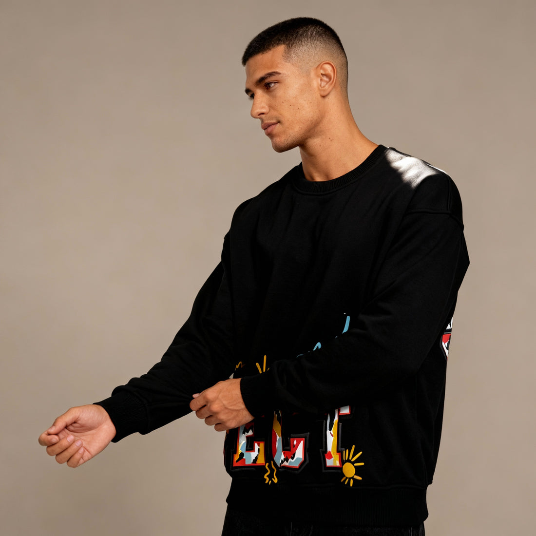 Мъжки суитшърт 'Correct Noir'