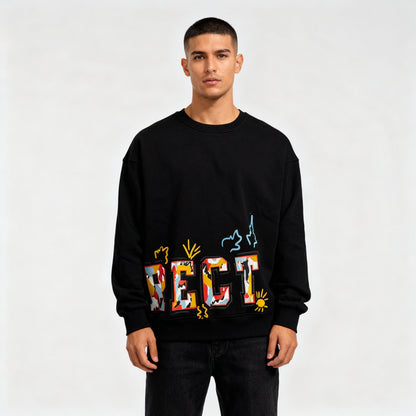 Мъжки суитшърт 'Correct Noir'