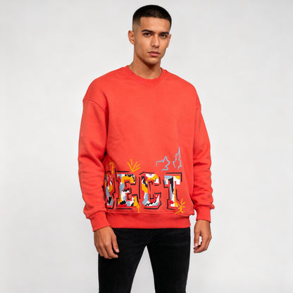 Мъжки суитшърт 'Correct Coral'