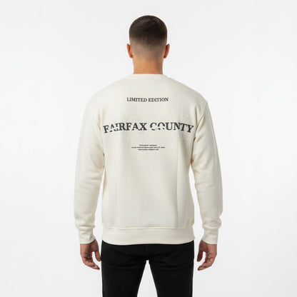 Мъжки oversize суитшърт 'Cream Essence'