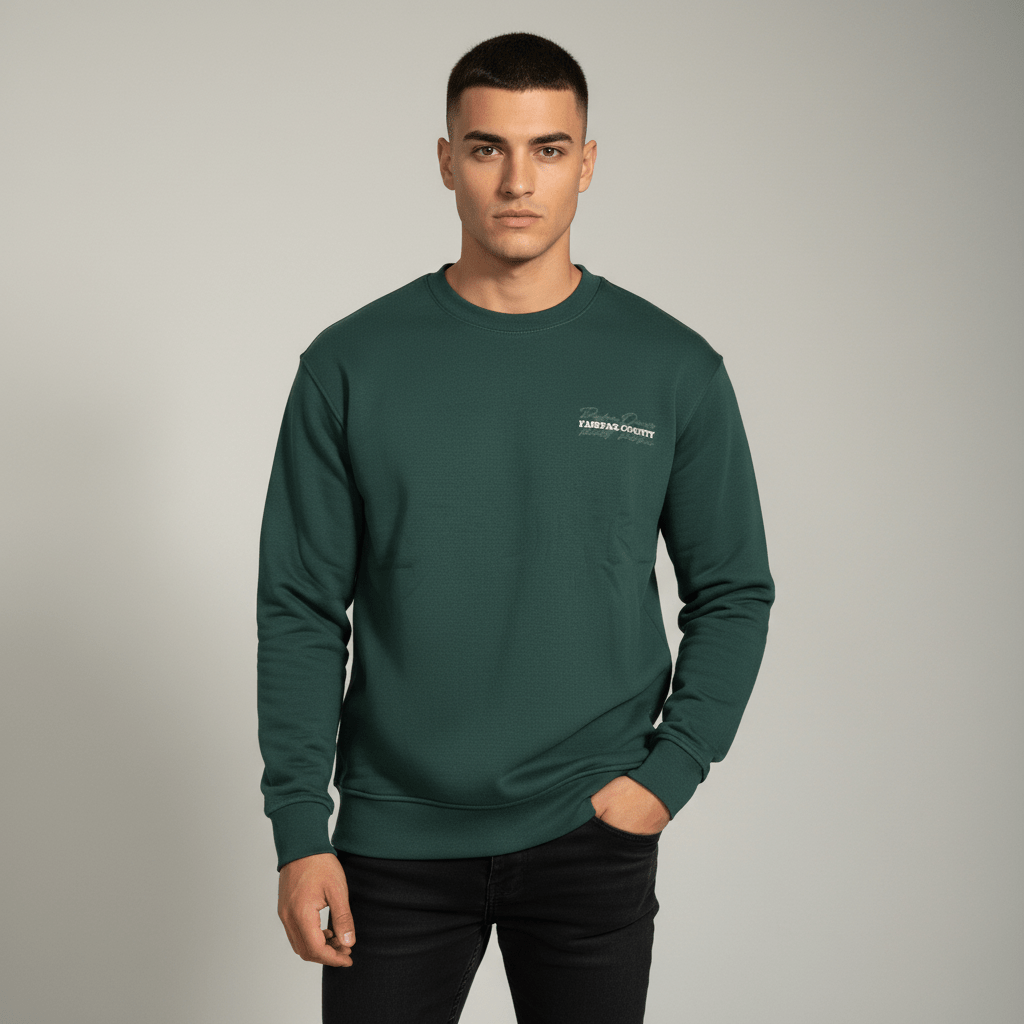 Мъжки oversize суитшърт 'Deep Forest'