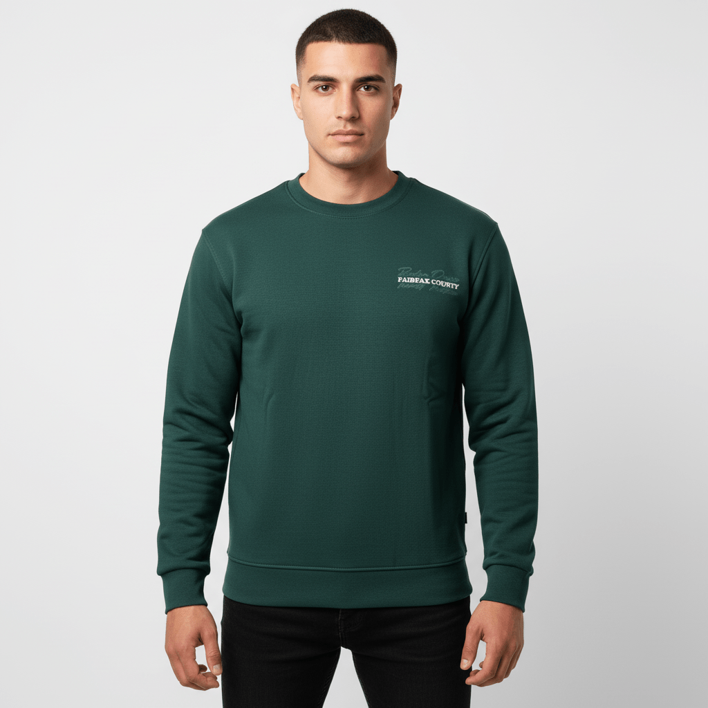 Мъжки oversize суитшърт 'Deep Forest'