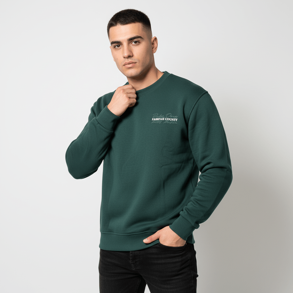 Мъжки oversize суитшърт 'Deep Forest'