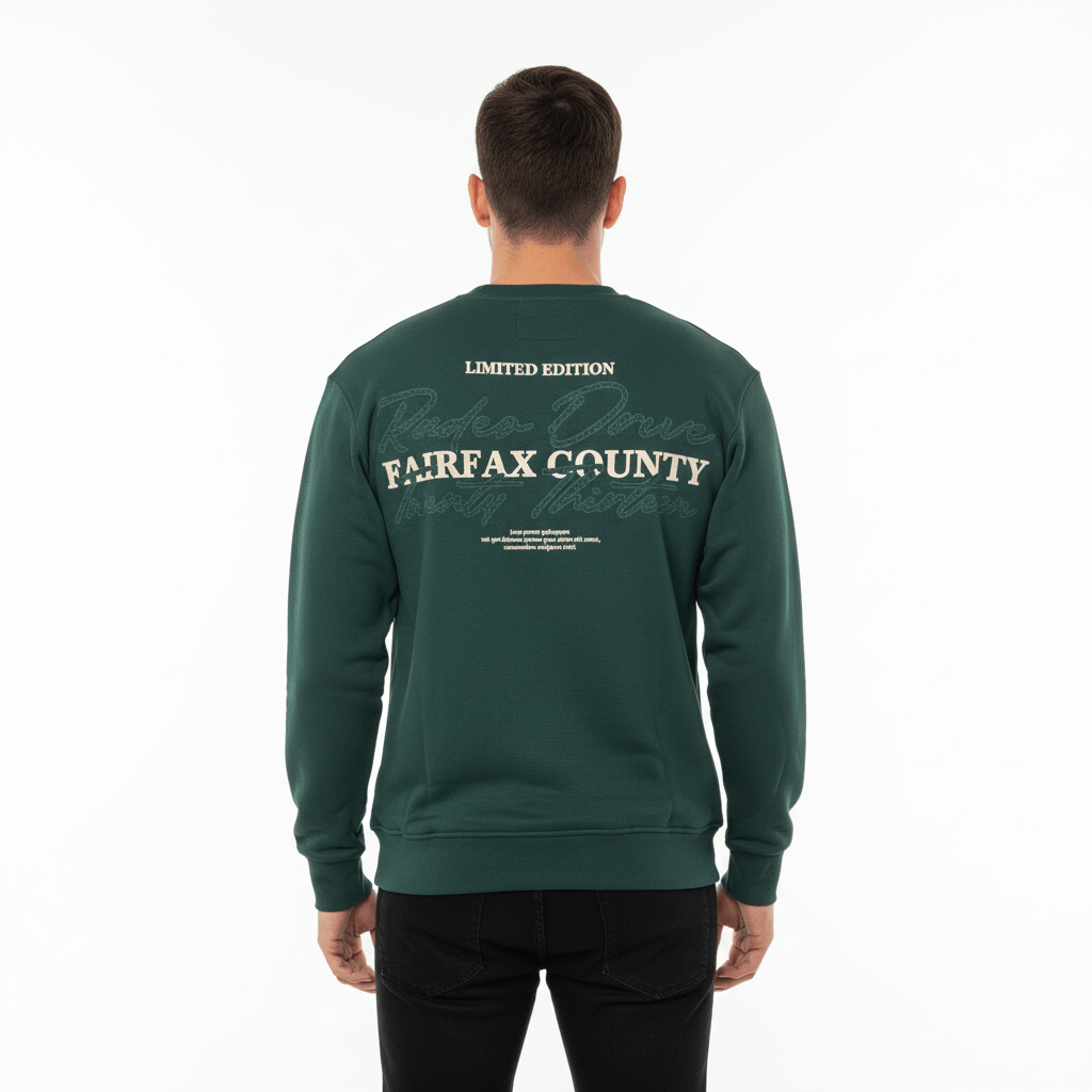 Мъжки oversize суитшърт 'Deep Forest'