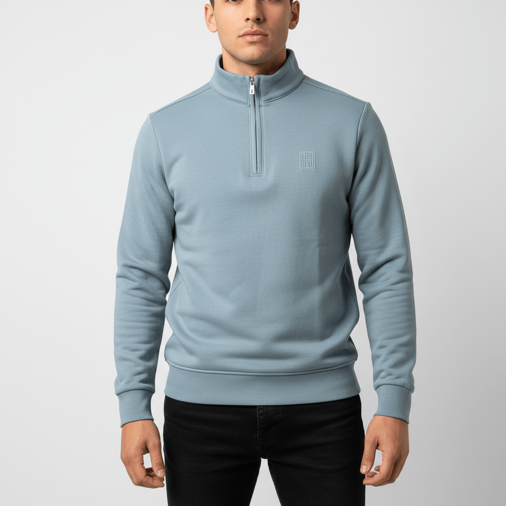 Мъжки суитшърт 'Azure Skyline'