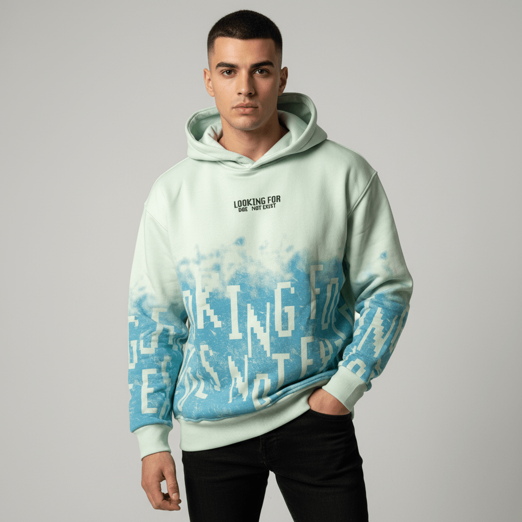 Мъжки суитшърт с качулка 'Mint Fusion'