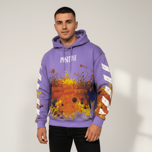 Мъжки суитшърт 'Violet Pulse'