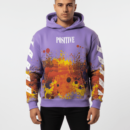 Мъжки суитшърт 'Violet Pulse'