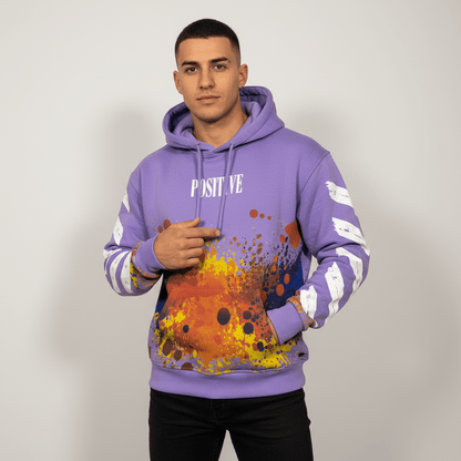 Мъжки суитшърт 'Violet Pulse'