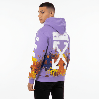 Мъжки суитшърт 'Violet Pulse'