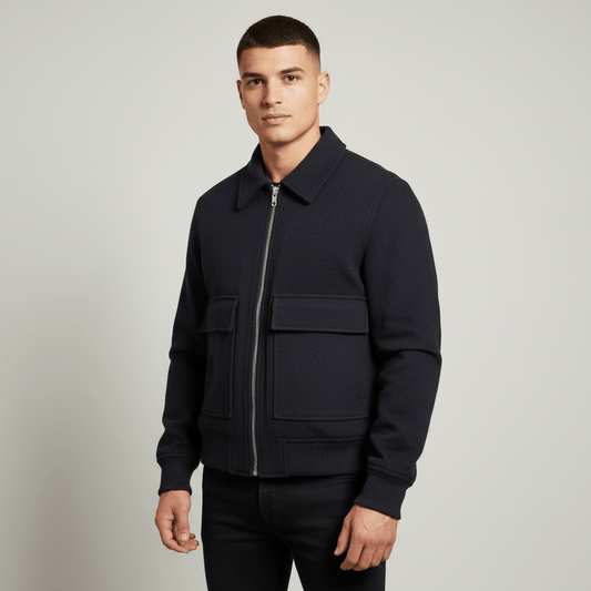 Мъжко вълнено яке 'Midnight Harbor'