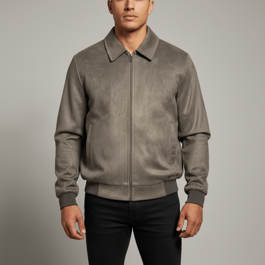 Мъжко велурено яке 'Graphite Touch'