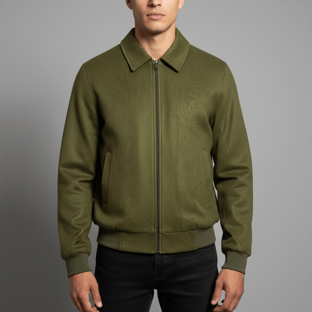 Мъжко велурено яке 'Olive Drifter'