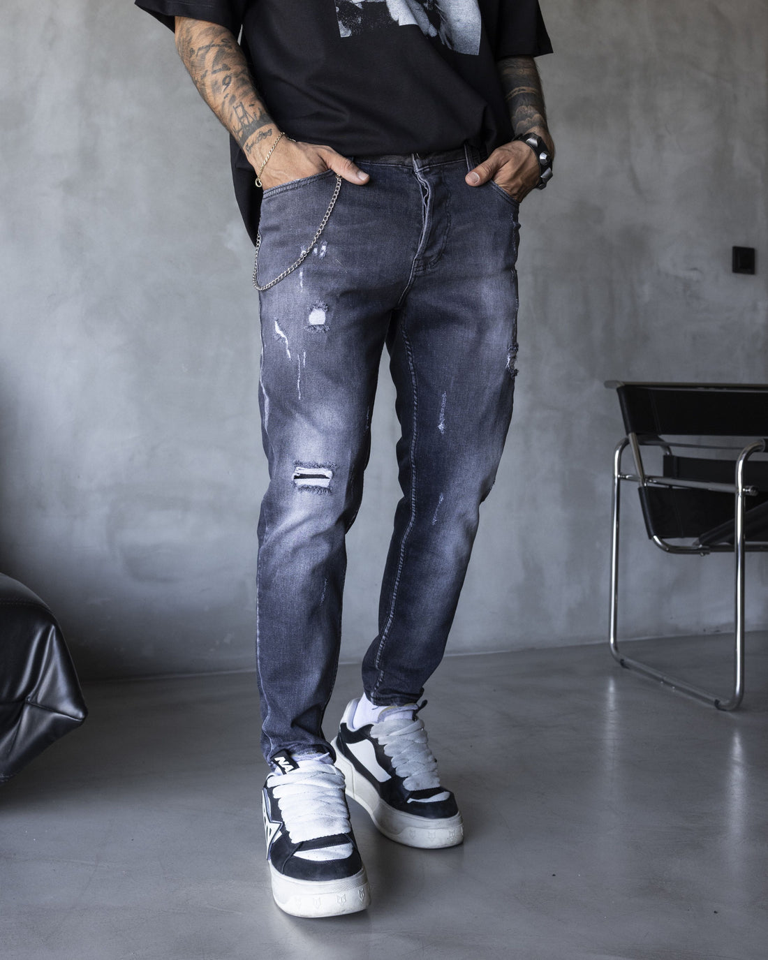 Мъжки дънки 'Graphite Street Cut'